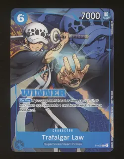 One Piece TCG Trafalgar Law P-009 Winner Tournament Pack Vol. 1 - Image 1
