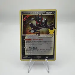 Greninja Gold Star SWSH144 Celebrations Ultra Rare Promo Pokemon Card - Image 1