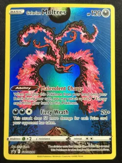 Galarian Moltres SWSH284 Promo Holo Full Art Sword & Shield Card NM FAST SHIP!! - Image 1