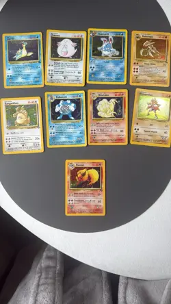 Pokemon Vintage Card Lot 23 Holo Team Rocket Fossil Base Set Dark Slowbro - Image 5