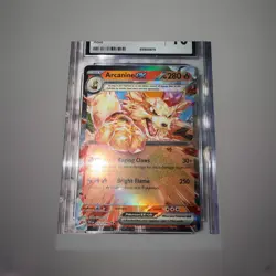 Pokemon TCG Arcanine EX Scarlet & Violet Base Set Holo Double Rare Card 032/198 - Image 2