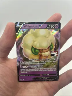 064/172 Whimsicott V Prize Pack Series 2 Stamped Pokemon TCG Card Play Promo - Image 3