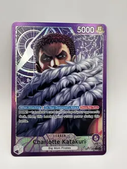 Charlotte Katakuri Leader Alt Art OP11-062 One Piece Card Game English NM+ - Image 1