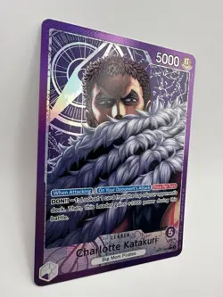 Charlotte Katakuri Leader Alt Art OP11-062 One Piece Card Game English NM+ - Image 3