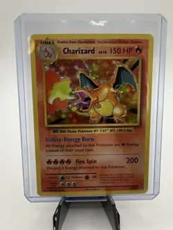 Pokemon Charizard Evolutions Holo Rare 11/108 150 HP English Card - Image 1