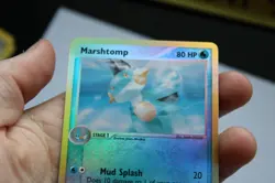 Marshtomp Reverse Foil Pokemon EX Dragon #36 2003 Pokemon Card - Image 4