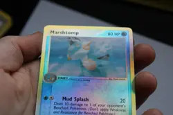 Marshtomp Reverse Foil Pokemon EX Dragon #36 2003 Pokemon Card - Image 5