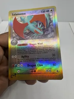 2003 Pokemon SALAMENCE Ex Dragon REVERSE HOLO Foil Rare Card 10/97 - Image 5