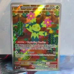 Maractus IR 160/159 SV09 Journey Together Near Mint Pokemon Card - Image 1