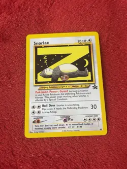 Snorlax 49/53 Wotc Promo Regular Pokemon Card Nm- Clean - Image 1