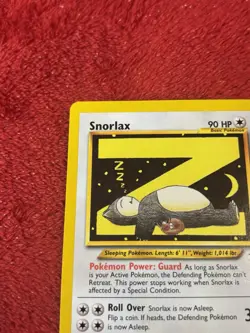Snorlax 49/53 Wotc Promo Regular Pokemon Card Nm- Clean - Image 3