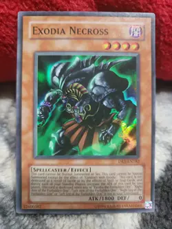 Exodia Necross DR1-EN182 Super Rare Yugioh Card Vintage Goat Dark Revelation - Image 1