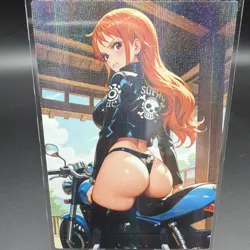 Nami One Piece Anime Waifu Card Doujin ACG Goddess Holo - Image 1