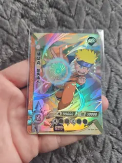 Naruto Uzumaki NR-SSR-054 Naruto Kayou Card Ships Free MINT - Image 1