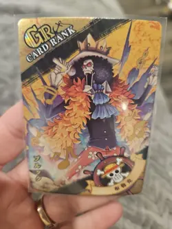 One Piece Foil OPO1-GR09 Collector Trading Card Brook Soul King - Image 4