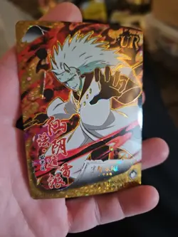 Madara Uchiha Naruto UR Collectible Trading Card SC-UR-0007 Holo Foil - Image 1