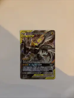 Pokemon Pikachu & Zekrom GX SM168 Promo Card Near Mint NM Condition - Image 1
