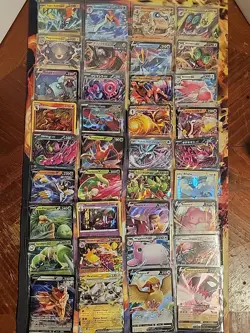 (36) Pokemon Collection Card Lot EX V Holo Mewtwo Pidgeot Zamazenta - Image 1