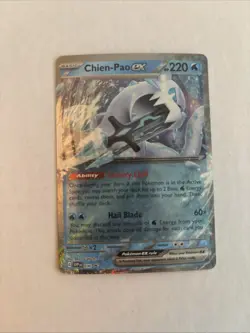 Chien Pao EX Scarlet and Violet Promo 030 NM Pokemon Card - Image 1