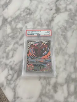 Pokemon TCG Yveltal Paradox Rift Illustration Rare Card 205/182 PSA 10 - Image 1