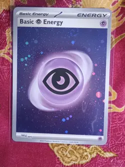 COSMIC Hologram Foil Psychic Basic Energy SVPen 005 Pokemon TCG Card - Image 1