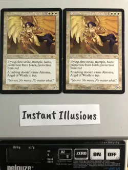 LP Akroma, Angel of Wrath - Legions non foil Mtg Tcg - Image 1
