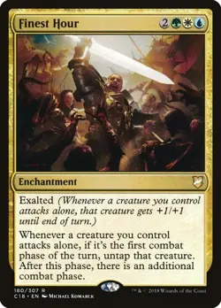 NM Finest Hour, MTG, Commander 2018, Magic the Gathering, 180 - Image 1