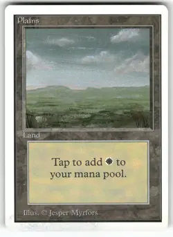 Plains (C) Unlimited Edition Land Magic: the gathering Near Mint or Better - Image 1