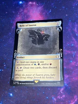 Relic of Sauron (Showcase Scrolls) Commander: LOTR Tales of Middle-Earth Regular - Image 1