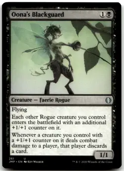 MTG Oona's Blackguard U Jumpstart 261 LP - Image 1