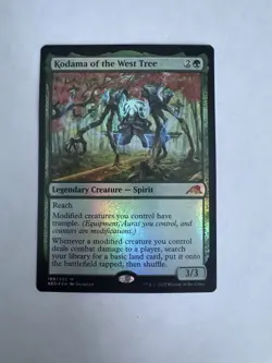 Kodama of the West Tree :Kamigawa: Neon Dynasty Foil NM - Image 1