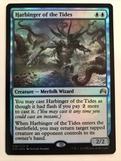 MTG Magic Origins Harbinger of the Tides Foil 058/272 MP Rare - Image 5