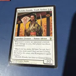 Michiko Konda, Truth Seeker 19/165 LP Normal The List Reprints MTG EN - Image 1