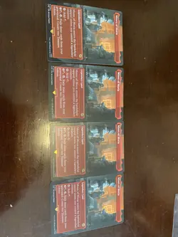 Mines of Moria - MTG Lord of the Rings Borderless PLAYSET 4x x4 - Image 1