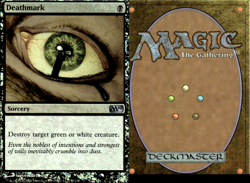 Magic the Gathering -MTG- Deathmark Foil LP - Image 1