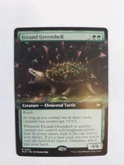 Fecund Greenshell (Extended Art) Bloomburrow Regular - Image 1