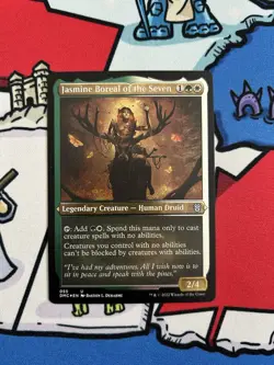 Jasmine Boreal of the Seven x1 Mtg Foil Etched Commander: Dominaria United - Image 1