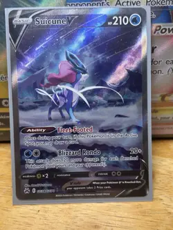 Pokemon Suicune V Crown Zenith GG38/GG70 Ultra Rare Full Art Holo 210 HP - Image 1