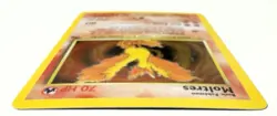 1999 Pokemon Fossil 12/62 Moltres Unlimited Holo Rare NM “Holo Bleed” - Image 4