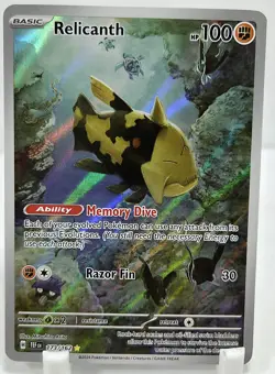 Pokemon Relicanth 173/162 Temporal Forces Full Art IR NM/M Unplayed Pack Fresh - Image 1