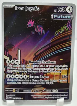 Iron Jugulis 216/182 Illustration Rare Paradox Rift 216/182 NM/M Unplayed - Image 1