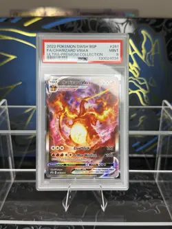 Pokemon Charizard VMAX SWSH261 Sword & Shield Promo Holo PSA 9 English - Image 1