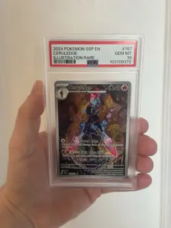 Ceruledge Sv08: Surging Sparks Holo-Pokemon TCG Illustration Psa 10 - Image 1
