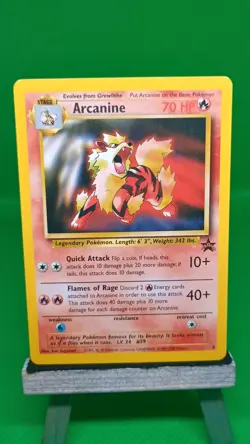 Pokemon TCG - Arcanine Black Star Promo #6 - Light Play - Image 1