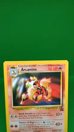 Pokemon TCG - Arcanine Black Star Promo #6 - Light Play - Image 2