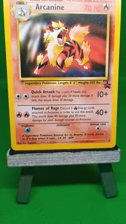 Pokemon TCG - Arcanine Black Star Promo #6 - Light Play - Image 3