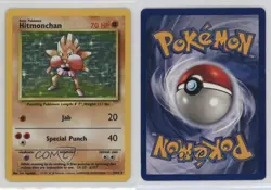 Hitmonchan Holo Pokemon Base Set #7 1999 - Image 3