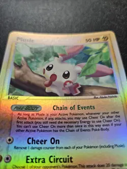 Pokemon EX Dragon Plusle Reverse Holo Rare 8/97 EXC-NEAR MINT - Image 3