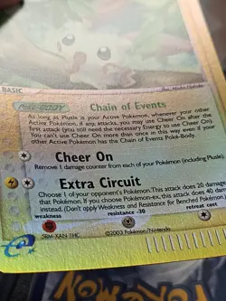 Pokemon EX Dragon Plusle Reverse Holo Rare 8/97 EXC-NEAR MINT - Image 4