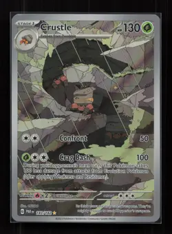 Crustle 183/182 Illustration Rare Paradox Rift Pokemon Near Mint - Image 1